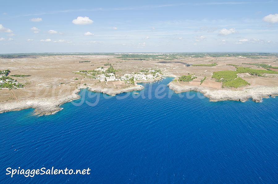 La spiaggia di Porto Badisco La spiaggia di Porto Badisco